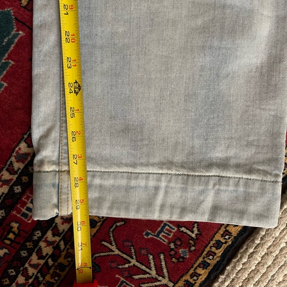 Jesse Kamm - 🇺🇸 American Bleached Denim Sailor Jeans - Archived Wash HTF - Picture 9 of 15